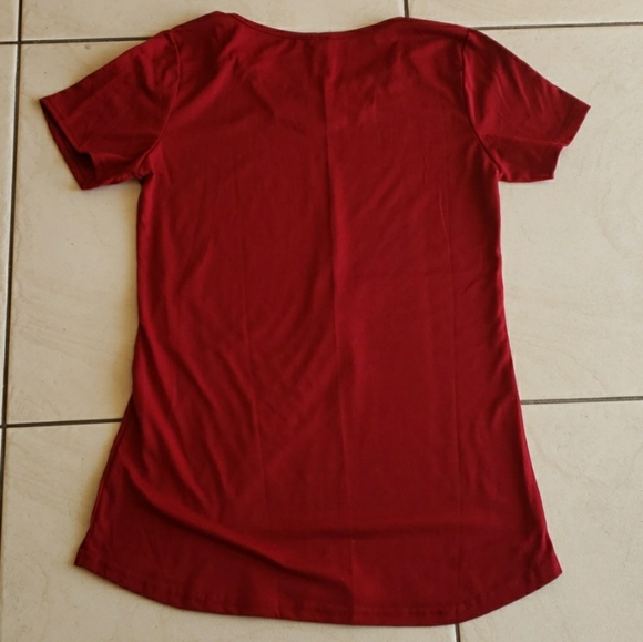 #10447-10 🔥🔥Tank top with front strap detail,M,Red. - Picture 3 of 3